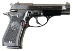 Pistolet Beretta Mod. 81 kaliber 7,65 mm, model z 1978 roku, w doskonałym stanie technicznym z dwoma magazynkami.