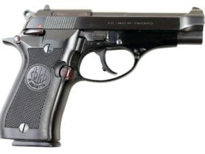 Pistolet Beretta Mod. 81 kaliber 7,65 mm, model z 1978 roku, w doskonałym stanie technicznym z dwoma magazynkami.