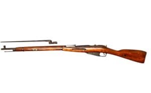 Mosin Nagant Model 91/30, klasyczny karabin kaliber 7.62x54R, wyprodukowany w ZSRR w 1943 roku.