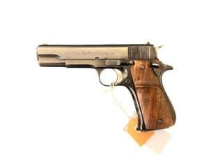 Pistolet Star Mod. 30S kaliber 9x19mm z drewnianymi okładzinami w stanie dobrym +