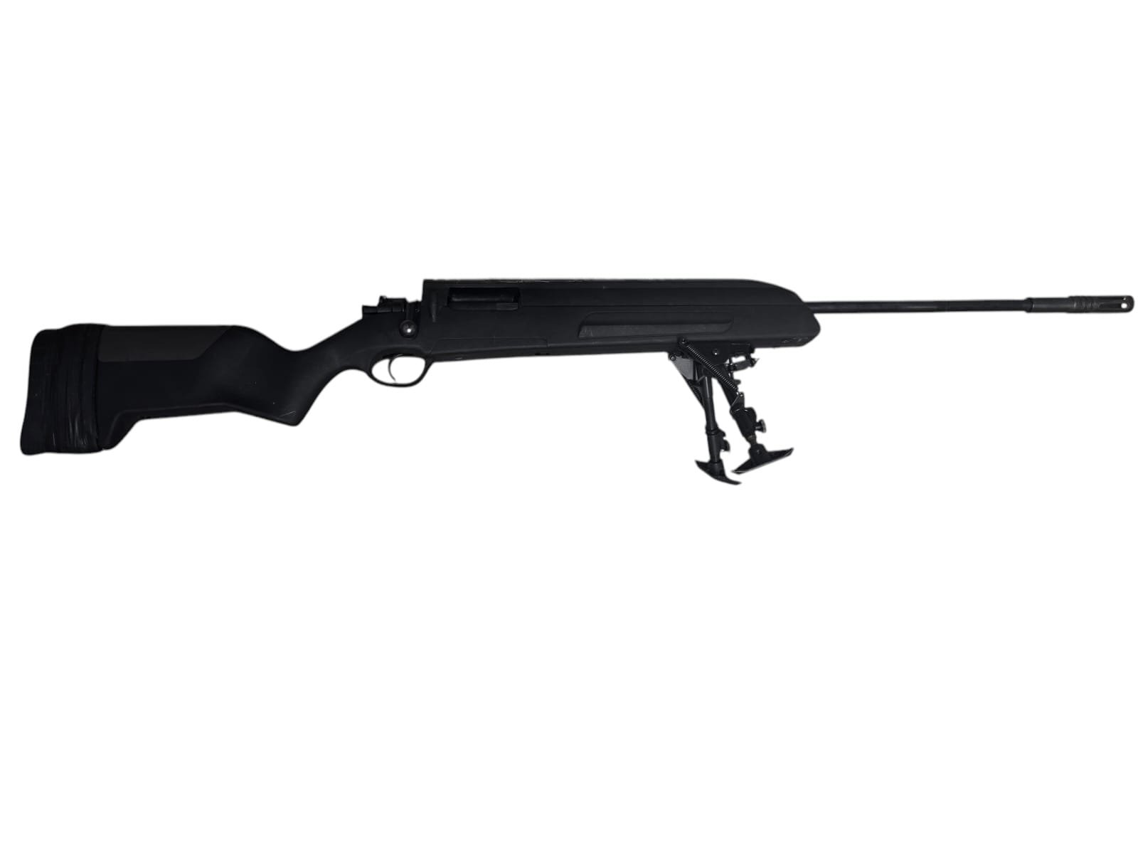 Karabin Mauser K98 z osadą z tworzywa i oznaczeniami wojennymi