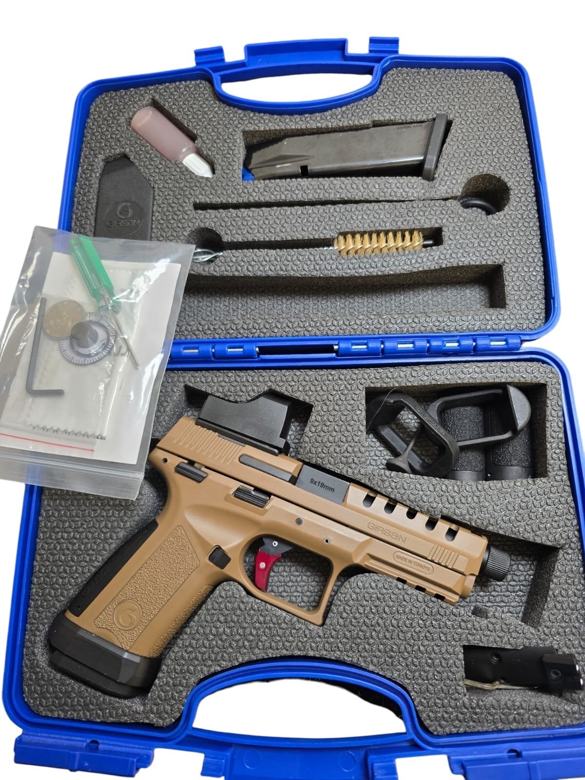 Pistolet Girsan MC9 Xtreme kaliber 9x19mm z kolimatorem Far-Dot