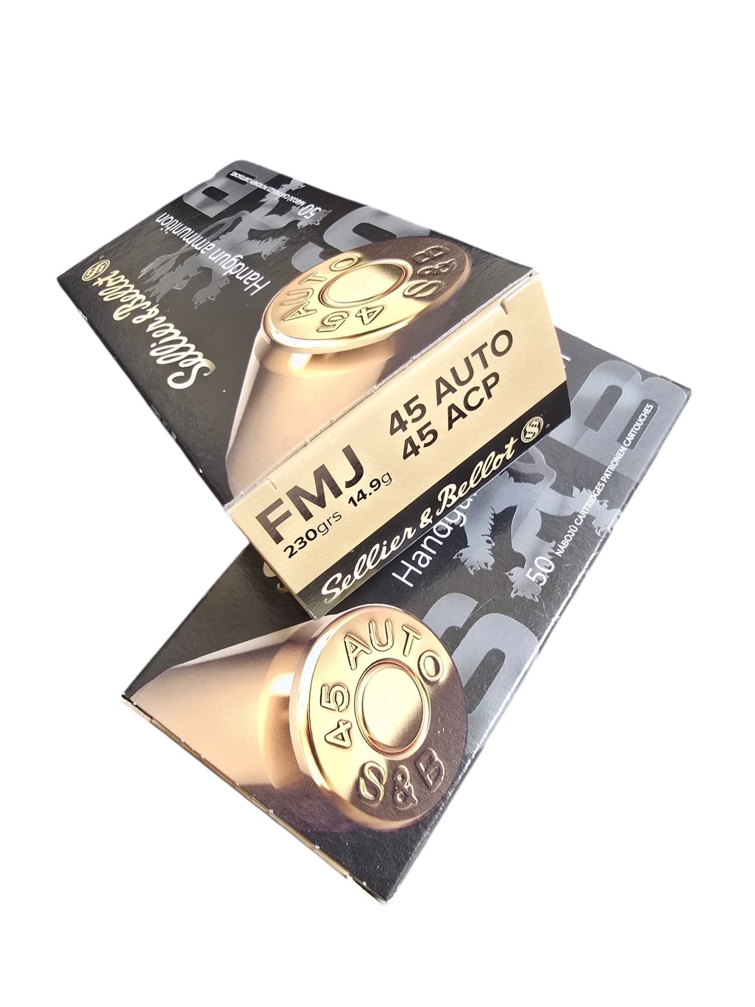 Amunicja S&B - Sellier & Bellot .45 ACP FMJ – 230 grs