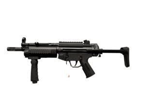 Karabin GSG‑5 .22 LR z wysuniętą kolbą