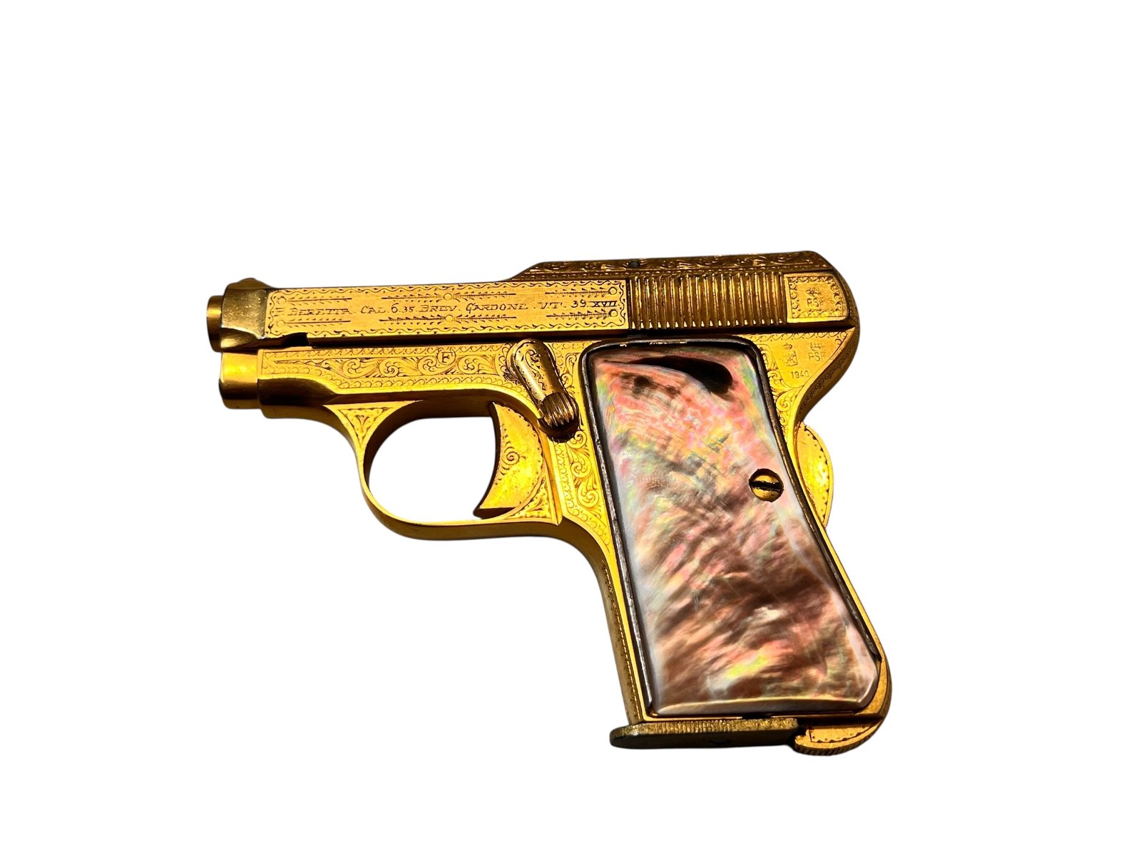 Kolekcjonerski pistolet Beretta 421 Luxus z 1940 roku na sprzedaż w sklepie w Borowej.