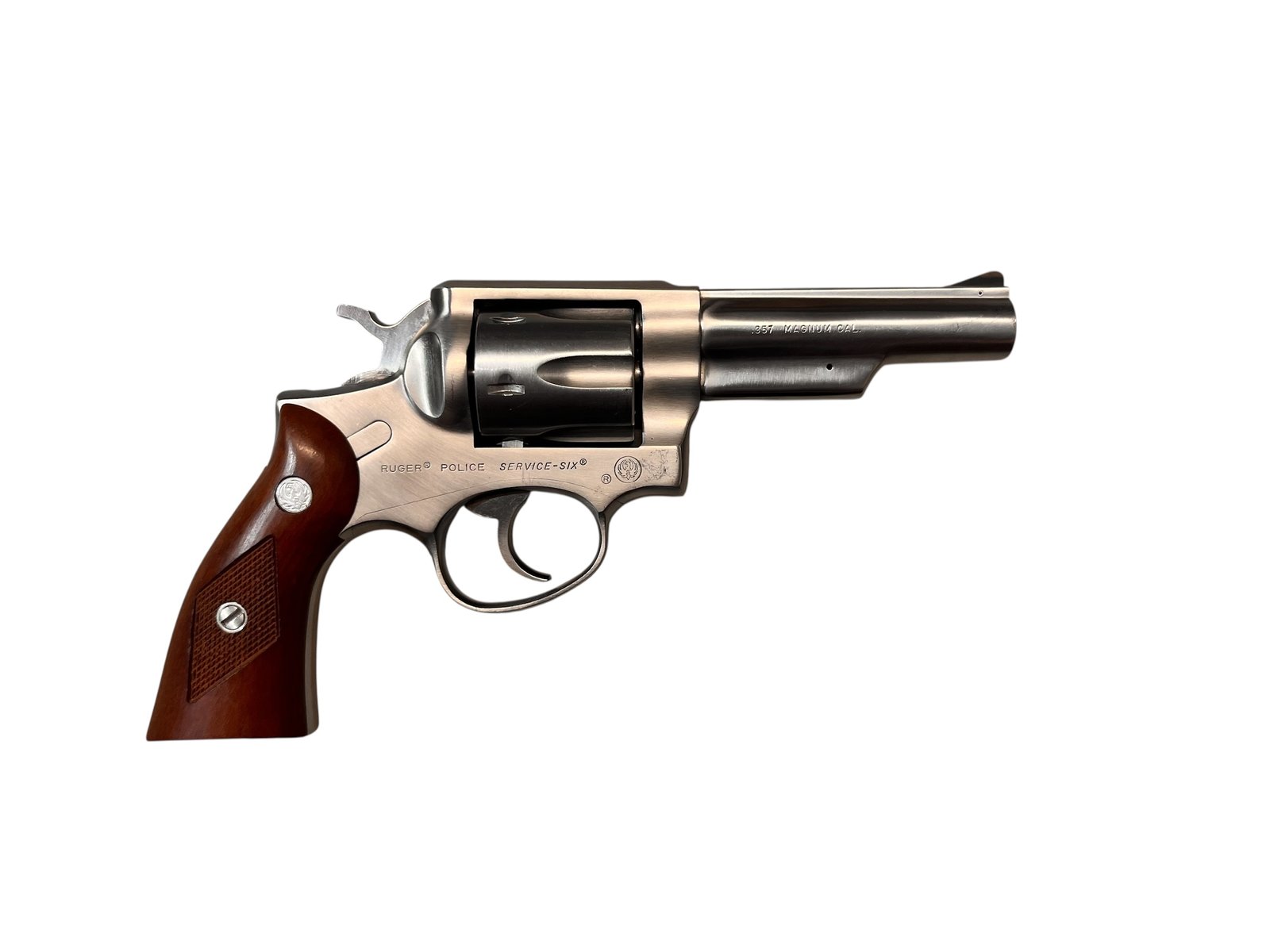 Rewolwer Ruger Police Service Six Inox w kalibrze .357 Magnum na sprzedaż w sklepie w Borowej.