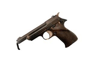 Pistolet Star FR kaliber .22 LR, klasyczna hiszpańska konstrukcja.