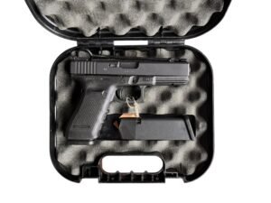 Używany pistolet Glock 21 Gen 4 w kalibrze .45 ACP z przyrządami LPA.