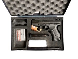 Używany pistolet Walther P99AS w kalibrze 9x19 mm.