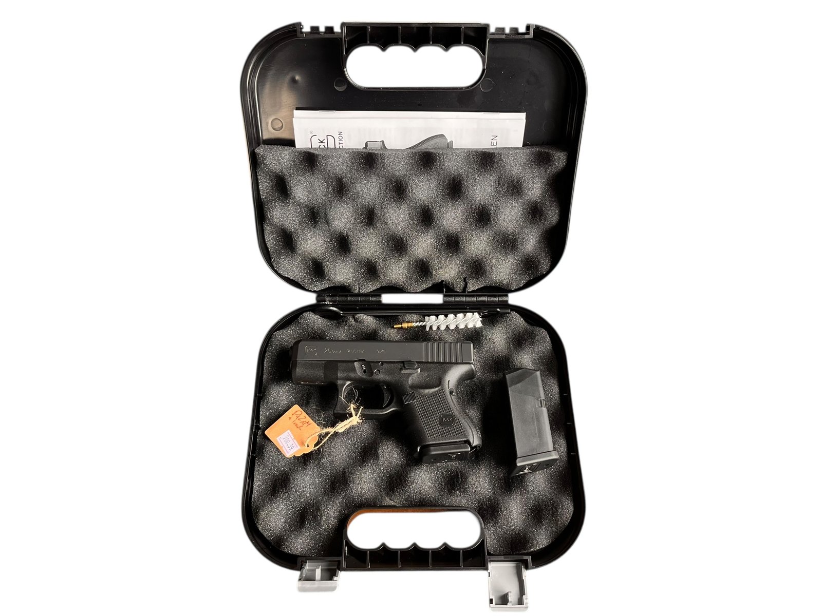 Używany pistolet subkompaktowy Glock 26 Gen 4 w kalibrze 9x19 mm.
