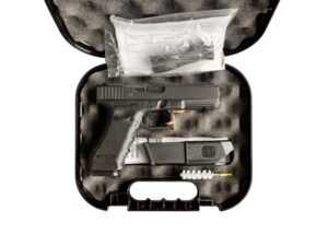 Używany pistolet Glock 17 Gen 4 w kalibrze 9x19 mm.
