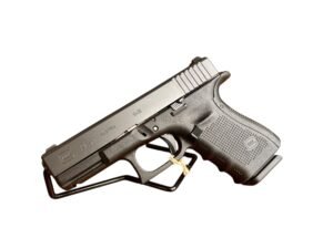 Używany pistolet Glock 19 Gen 4 w kalibrze 9x19 mm.