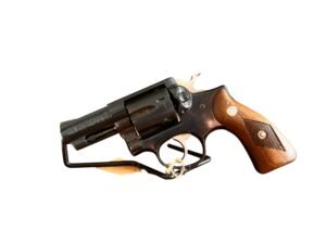 Używany rewolwer Ruger Speed-Six w unikalnym kalibrze 9x19 mm.