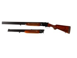 Używany zestaw myśliwski CZ Brno ZH z lufami wymiennymi: kniejówka i bock.