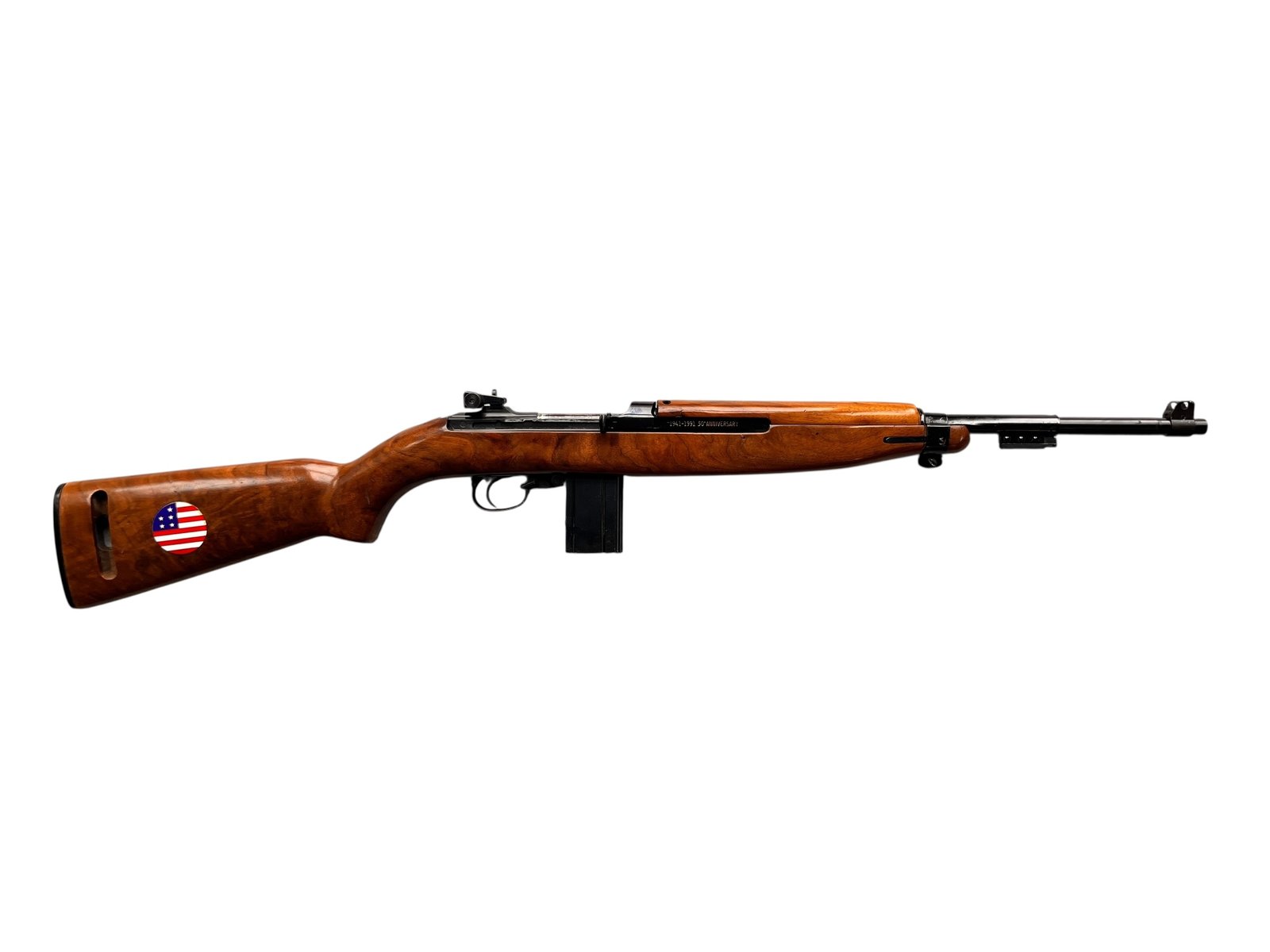 Jubileuszowy karabin samopowtarzalny Iver Johnson M1 50th Anniversary w kalibrze .30 Carbine.