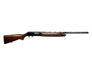 Myśliwska strzelba gładkolufowa samopowtarzalna Beretta A390ST w kalibrze 12/76 z czarną syntetyczną osadą.