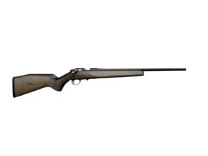 Precyzyjny karabin powtarzalny Sako P94-S w kalibrze .22lr z ciężką lufą typu Varmint i orzechową osadą.