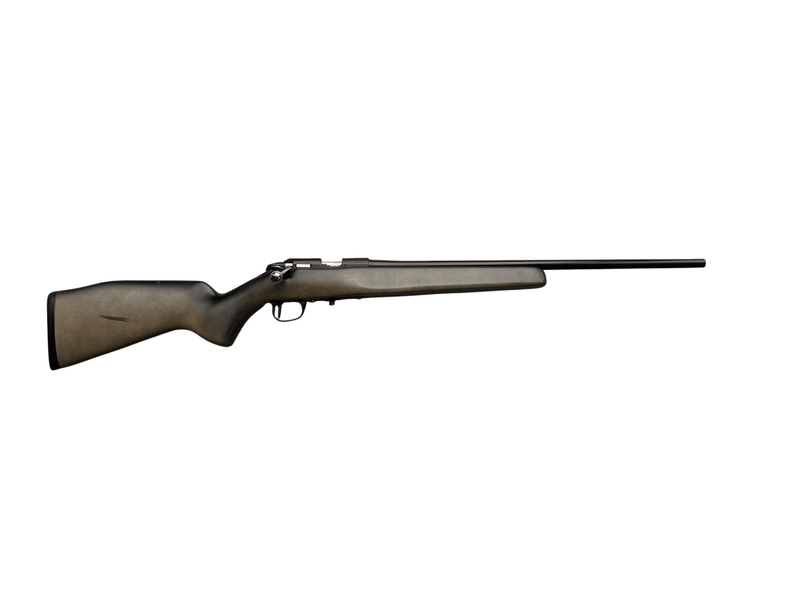 Precyzyjny karabin powtarzalny Sako P94-S w kalibrze .22lr z ciężką lufą typu Varmint i orzechową osadą.