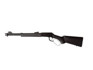 Karabin powtarzalny lever-action Rossi z 2021 roku w kalibrze .22lr z klasyczną drewnianą osadą.