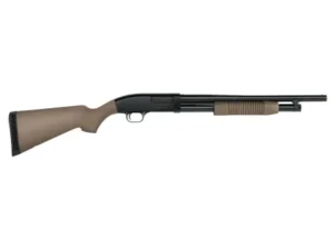 Strzelba gładkolufowa pump-action Maverick 88 FDE w kalibrze 12/76 z lufą 18.5 cala