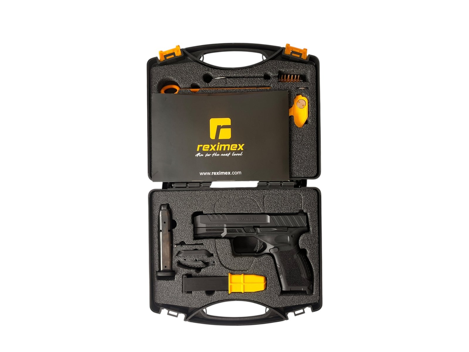 Pistolet Reximex TRX9 9x19mm Optics Ready z zestawem fabrycznym
