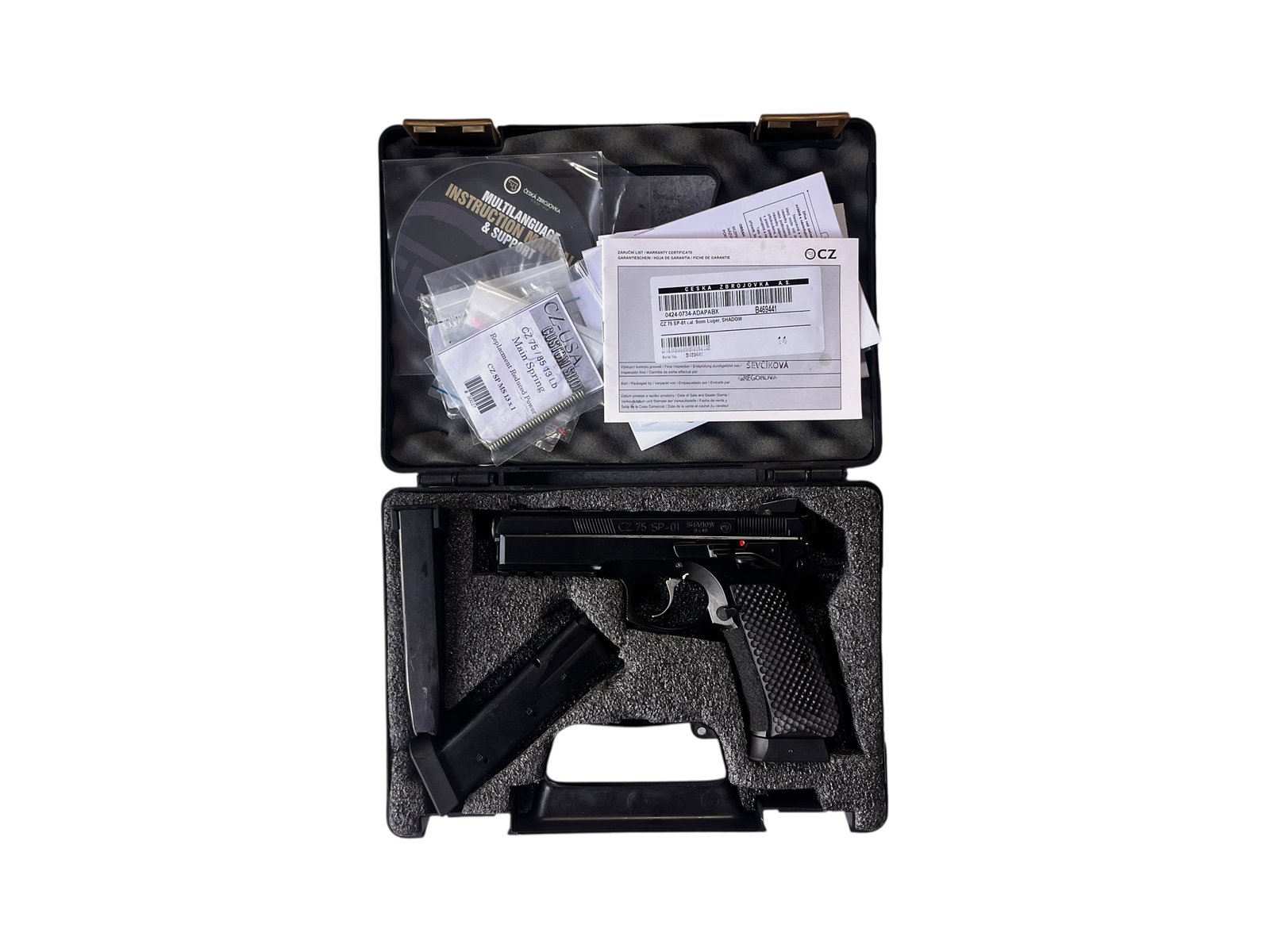 Pistolet CZ 75 SP-01 Shadow w kalibrze 9x19 mm