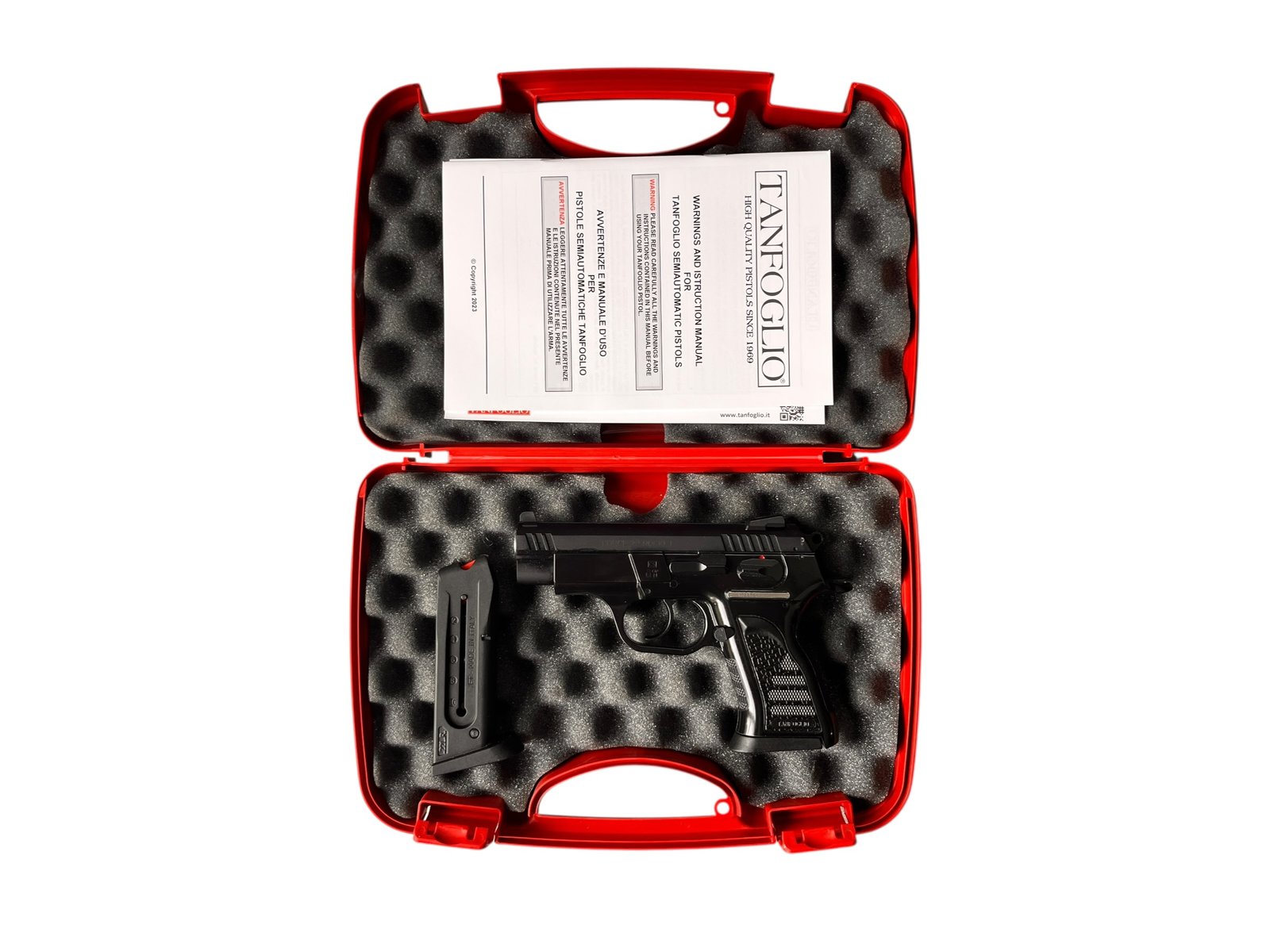 Tanfoglio Force 22 Pocket kaliber .22lr w stanie Bardzo dobrym